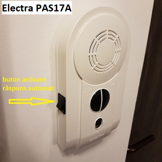 buton deschidere automata interfon elctra